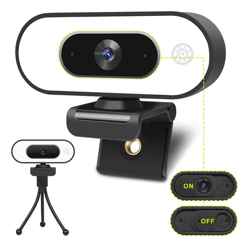 Compatible Con iPod - Webcam With Ring Light Micro - Stream.