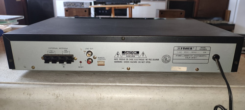 Sintonizador Stereo Digital Fisher Fm-9325 Excelente!!! (Usado)
