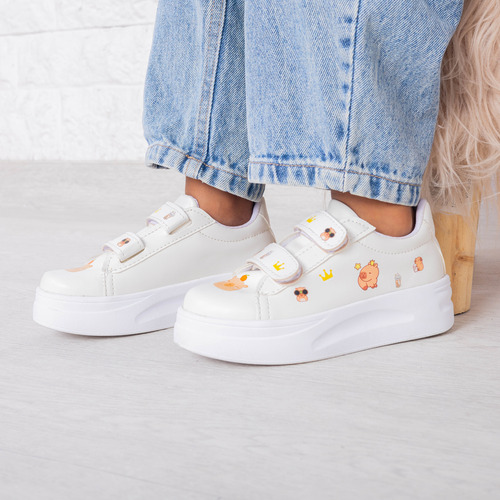Zapatilla Infantil Yesiimorena Capybara Niña Capibara Velcro