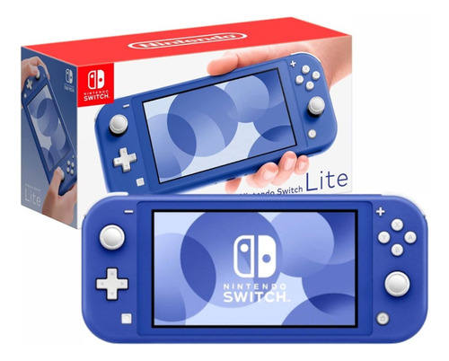 Consola Nintendo Switch Lite 5.5 32gb Wifi Bt Azul