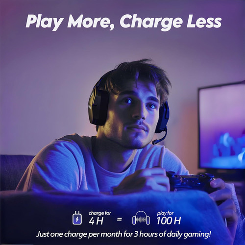 Nubwo G06 Auriculares De Juegos Inalámbricos Duales Con Micr