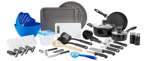 Gibson Home - Combo De Cocina Completo De 59 Unidades. 91923