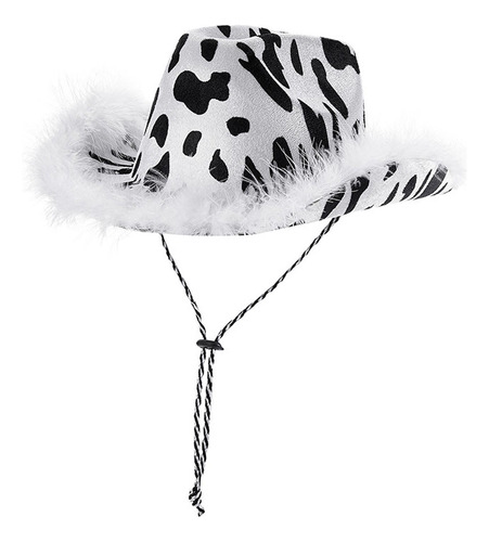 Cow Cowboy Hat Cowgirl Hat Women Cows Pattern Cowboy Hat