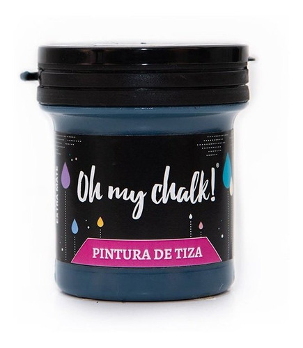 Pintura De Tiza 110cc - Oh My Chalk - Artic Blue - Boedo