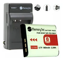 Comprar Kit Bat-eria Np-bg1 Np-fg1 + Carreg Pu002F Sony Dsc-h10 Dsc-w100