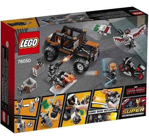 LEGO Super Heroes 76050 Crossbones Hazard Heist, nuevo.