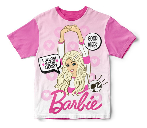 Franela Para Niñas - Barbie 