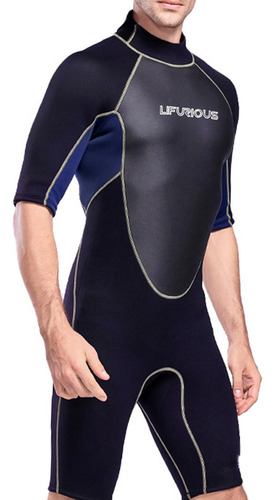 Traje De Neopreno Completo De 3mm Con Cremallera Trasera De