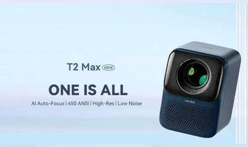 Proyector Wanbo T2 Max 4k Full Hd 450ansi Android Lúmenes Au