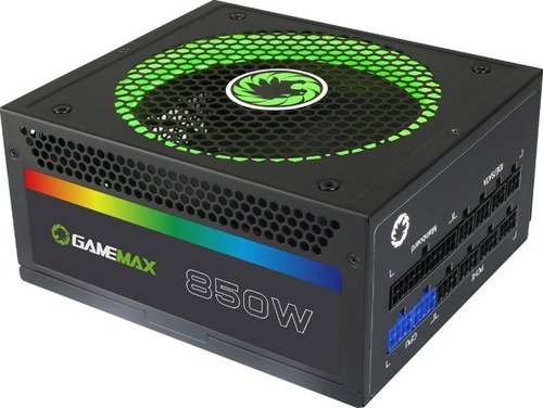 Fuente De Poder Certificada Gamemax  Rgb-850 Pro