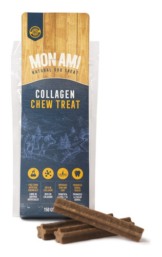 Mon Ami Collagen Chew Treats Small X 150 Gr