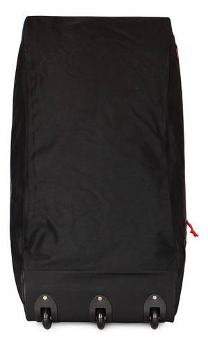 Bolso Coloso Con Ruedas Y Enrollable 140 Lts Café Wilson
