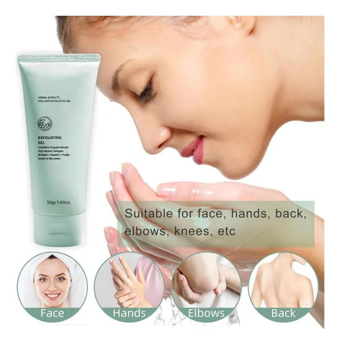 Gel Exfoliante Purificante Limpiador Exfoliante Facial