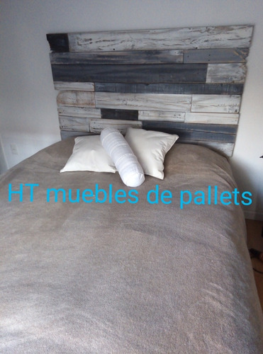 Respaldo Pallets Para Sommier O Cama Matrimonial