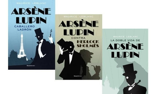 Arsene Lupin - Caballero + Contra + Doble - Roca Editorial