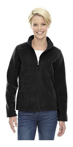 Core 365 Journey Ladies Anti-pill Chaqueta De Lana, Negro,