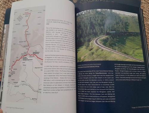 Folletos Trenes Golden Eagle Luxury Trains (Usado)