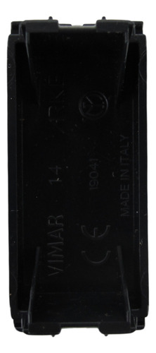 Placa Azul Con Toma Sencilloy 2 Módulo Ciego Gris Vimar Arke Color Azul Mate Y Gris Corriente Nominal 15 A Voltaje Nominal 127v