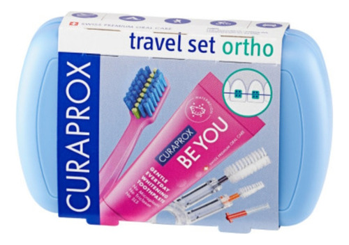 Curaprox Travel Kit Ortho Celeste