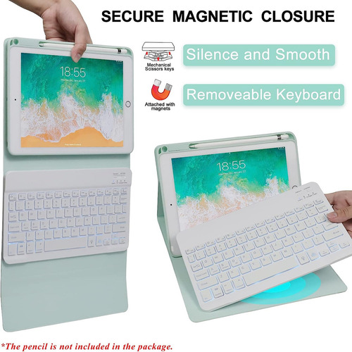 Case De Teclado Para iPad 5th/6th Generation 2017/2018, Caso