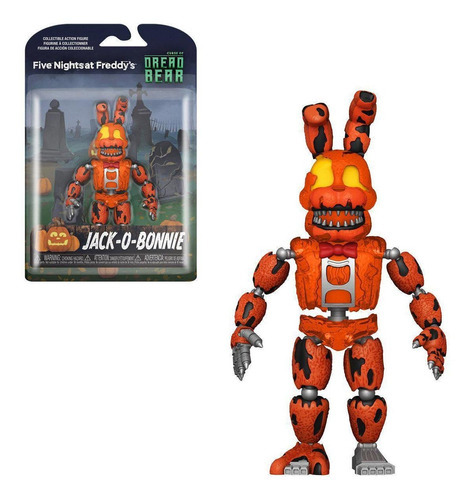Boneco Articulado Jack - O - Bonnie Figure 12,5 Cm - Fnaf
