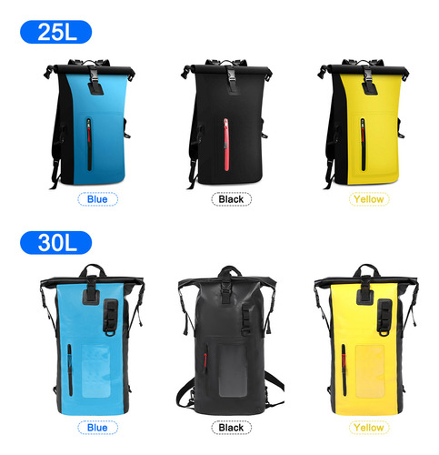 Mochila Enrollable De Alta Resistencia Con Bolsillo Con Cre