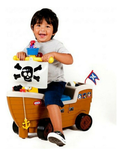 Little Tikes Barco Pirata 2 En 1 Pata Pata Con Accesorios