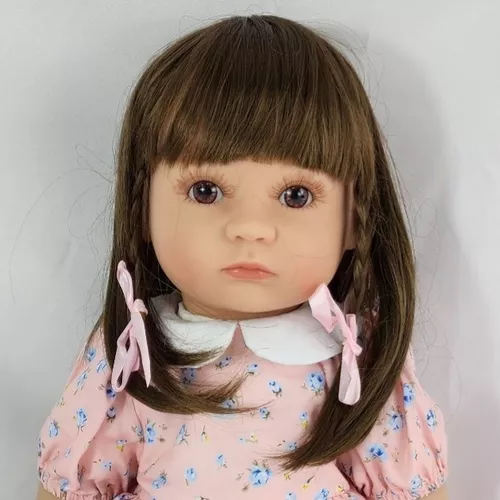 BONECA REBORN REALISTA 60 CM - Comprar em Tatuka