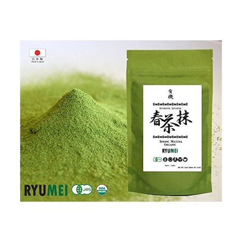 Ryu Mei Japonés Matcha Té Verde Orgánico En Polvo Súper Alim