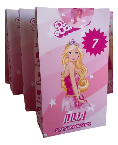 Bolsitas Golosineras - Barbie X 10 Unidades 