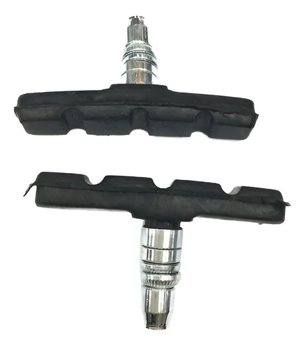 Patines D/freno P/ Bici V-brake C/tornillo Allen(par)eggo Negro