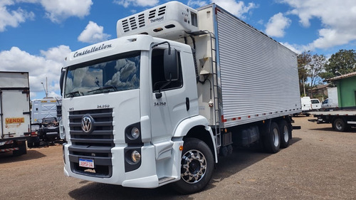Vw 24.250 2010/2011 6x2 Baú Câm. Fria - Ap. Ref. B7 Der 404