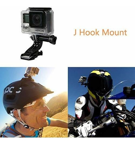 Imagen 5 de 6 de Axpower - Kit De Montaje Para Casco De Motocicleta Para Gopr