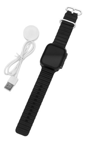 Reloj Inteligente Smart Watch T800 Ultra 1.99 Blanco Negro Negro