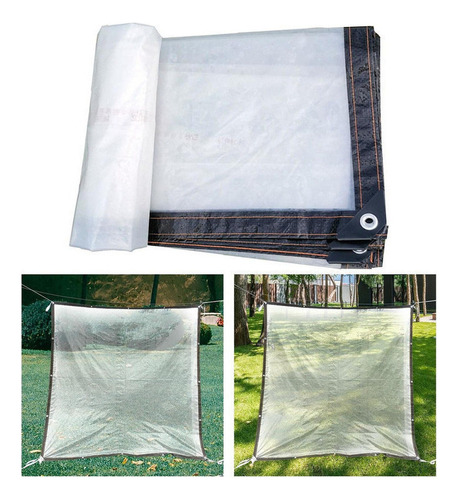 Lona Transparente Impermeable Cubierta3x3m