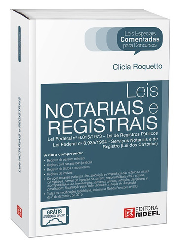 Leis Notariais E Registrais