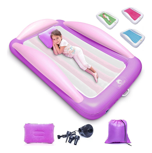 Sleepah Cama Inflable De Viaje Para Ninos Pequenos, Juego De