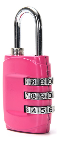 Balanza De Valijas Rosa Wanderlust Mas Candado Con Combinacion
