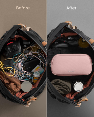 D. Estuche De Viaje Tomtoc Electronics Organizer Resistente