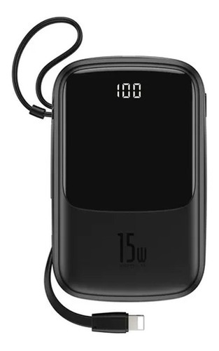Batería Externa Mini Q Display 10.000mah Baseus | Tecnoshop
