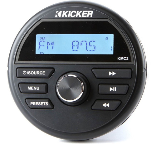 Estereo Marino Kicker 46kmc2 Bluetooth Radio Razer Lancha