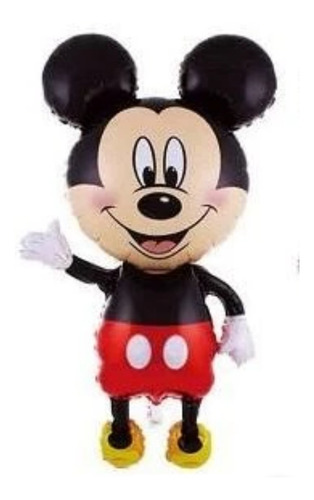 Globos Mickey - Minnie  Gigantes. Med. Aprox. 70-75 Cm.