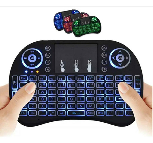 Teclado Mini Inalambrico Bluetooth Pc Gamers Tv Smart Laptop