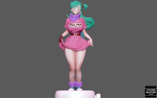 Imagen 3 de 4 de Bulma Sexy Girl Dragonball Anime An(figuras De Plastico)