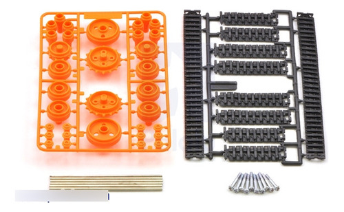 Juego De Ruedas Tipo Oruga Tamiya 70100 Pololu