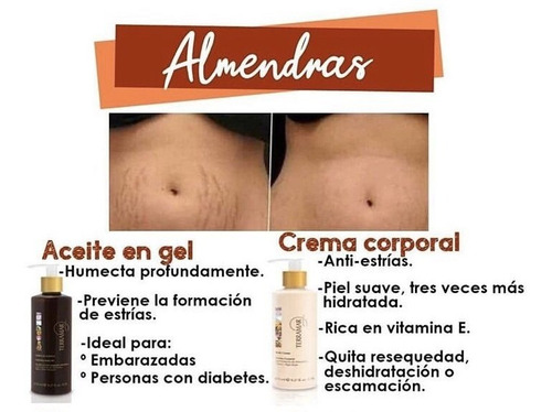 Gel De Almendras Anti-estrías Original Envio Gratis Almendras