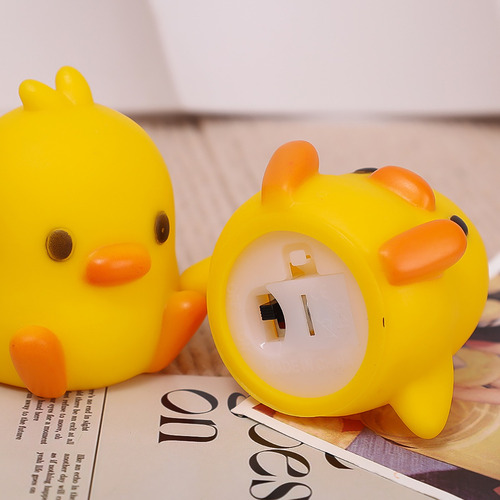 Lámpara Nocturna Kawaii De Dibujos Animados Con Forma De Peq