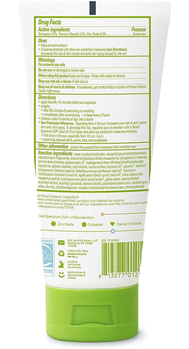 Babyganics Spf 50 Del Bebé Loción De Protección Solar Uva Uv