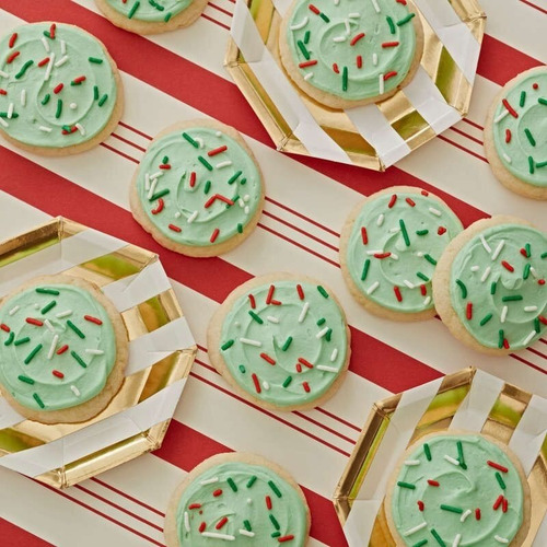 Imagen 5 de 8 de Sprinkles Mix Granas Rojos Verdes Blancos Navidad Wilton