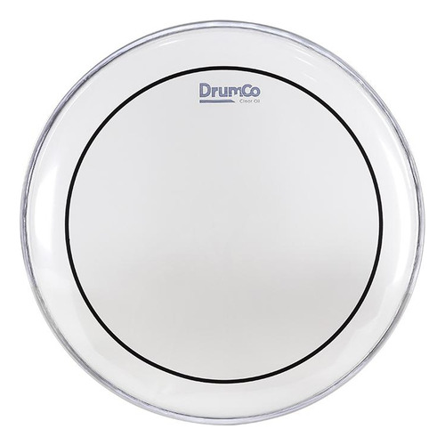Parche Para Batería Clear Oil De 12 Dr-12cdpo Drumco Color Agua